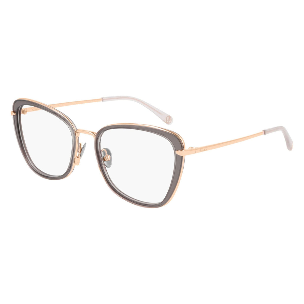 Pomellato Women's Sunglasses Spring Summer 2020 Grey Transparent Demo Lens Demo Lens Transparent PM0084O 004