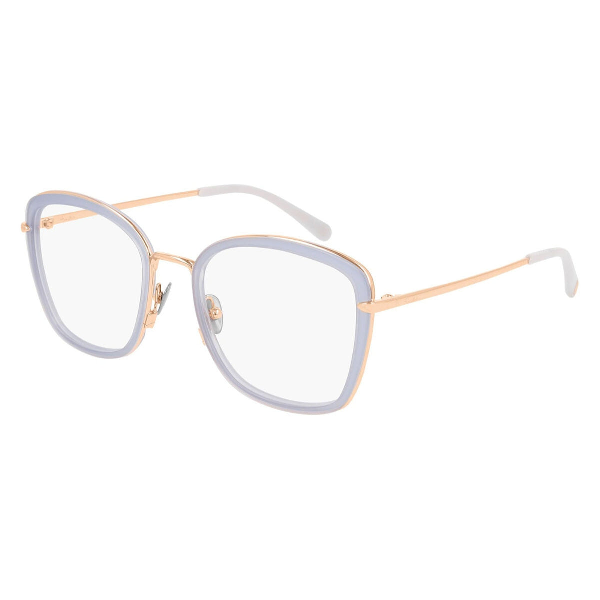 Pomellato Women's Sunglasses Spring Summer 2020 Blue Transparent Demo Lens Demo Lens Light PM0085O 002