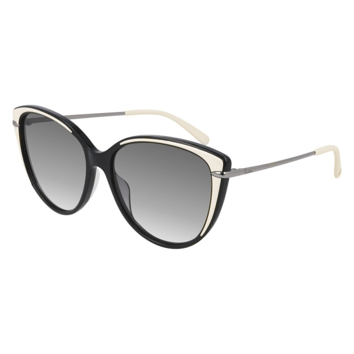 Pomellato Women's Sunglasses Fall Winter 2020 Black Grey Nylon Nylon Ivory PM0088S 002