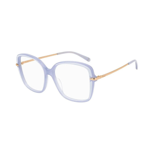 Pomellato Women's Sunglasses Fall Winter 2020 Blue Transparent Demo Lens Demo Lens Grey PM0090O 002