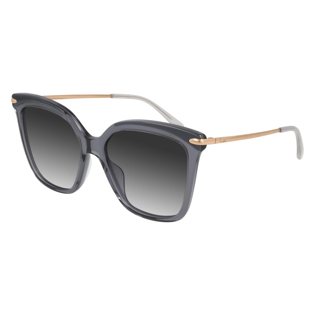 Pomellato Women&#39;s Sunglasses Spring Summer 2021 Black Grey Nylon Nylon Grey PM0093S 001