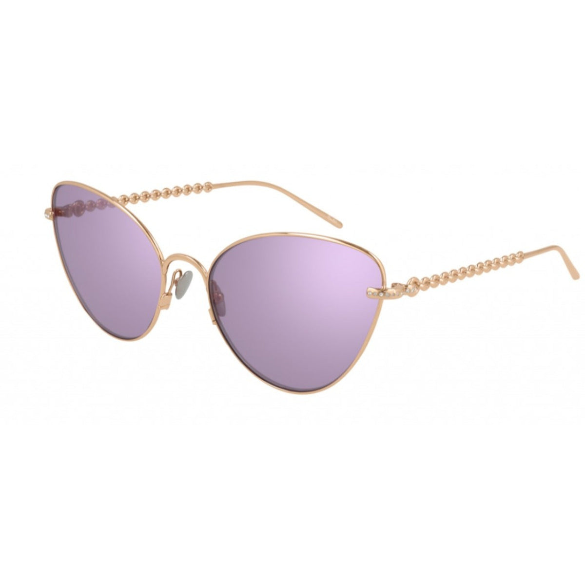 Pomellato Women's Sunglasses Spring Summer 2021 Gold Violet Nylon Nylon Pink PM0101S 002