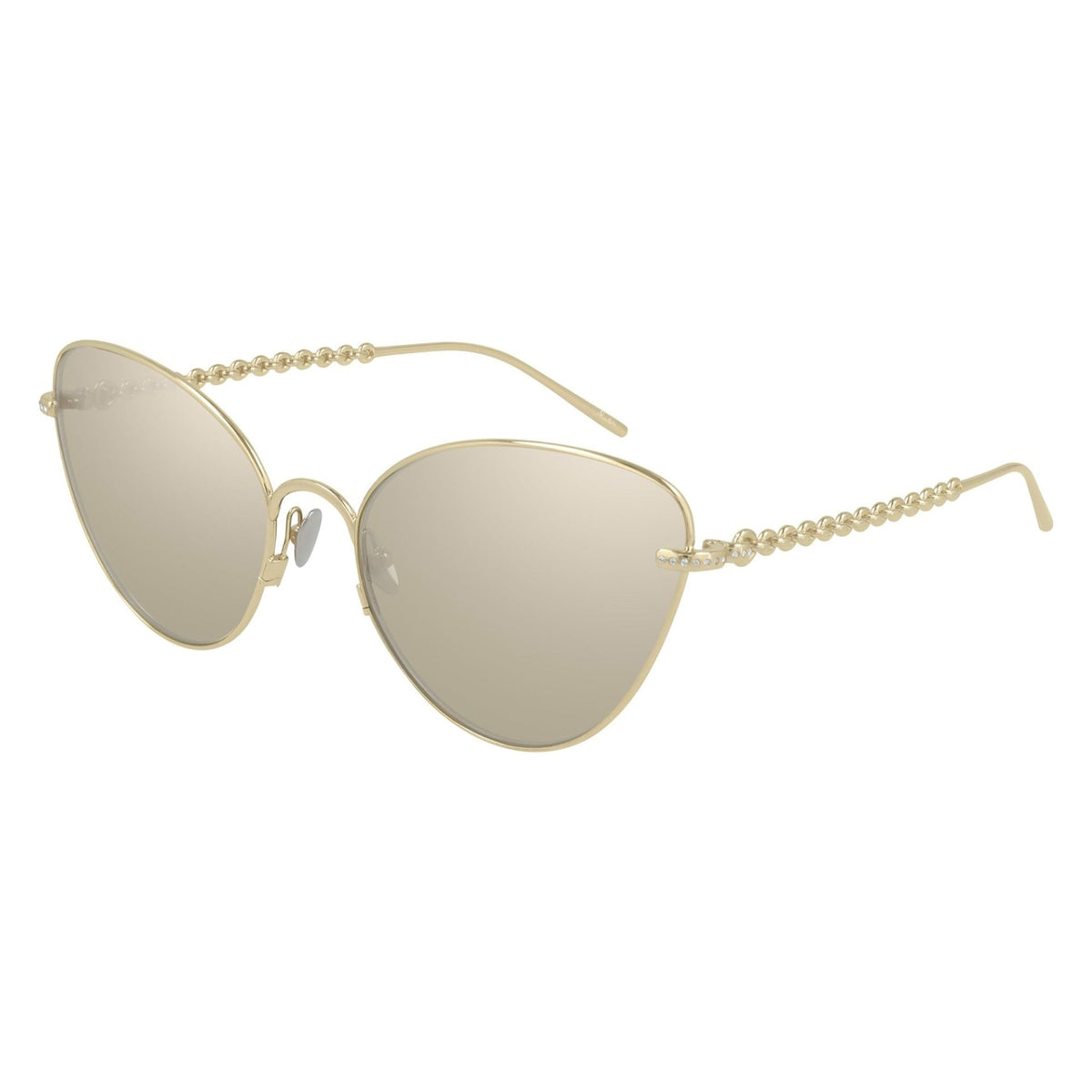 Pomellato Women's Sunglasses Spring Summer 2021 Gold Grey Nylon Nylon Light PM0101S 003