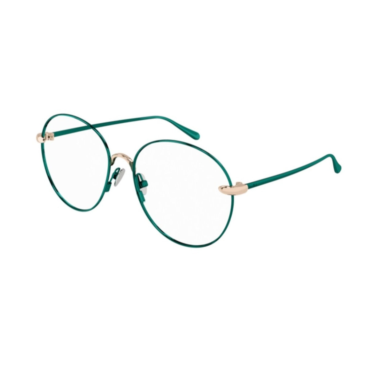 Pomellato Women's Sunglasses Spring Summer 2022 Blue Transparent Demo Lens Demo Lens Transparent PM0109O 003
