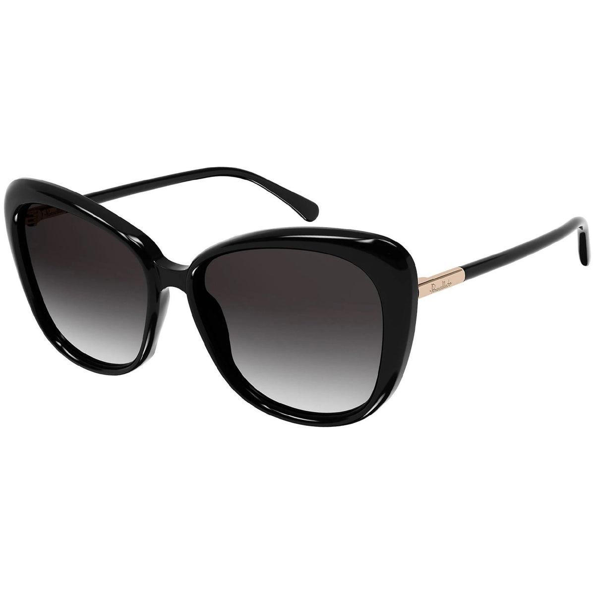 Pomellato Women's Sunglasses Spring Summer 2022 Black Grey Nylon Nylon Shiny PM0110S 001