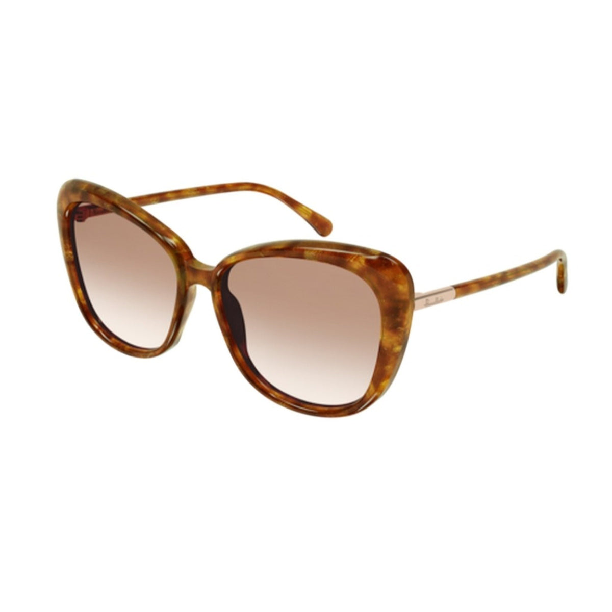 Pomellato Women's Sunglasses Spring Summer 2022 Havana Orange Nylon Nylon Gold PM0110S 002