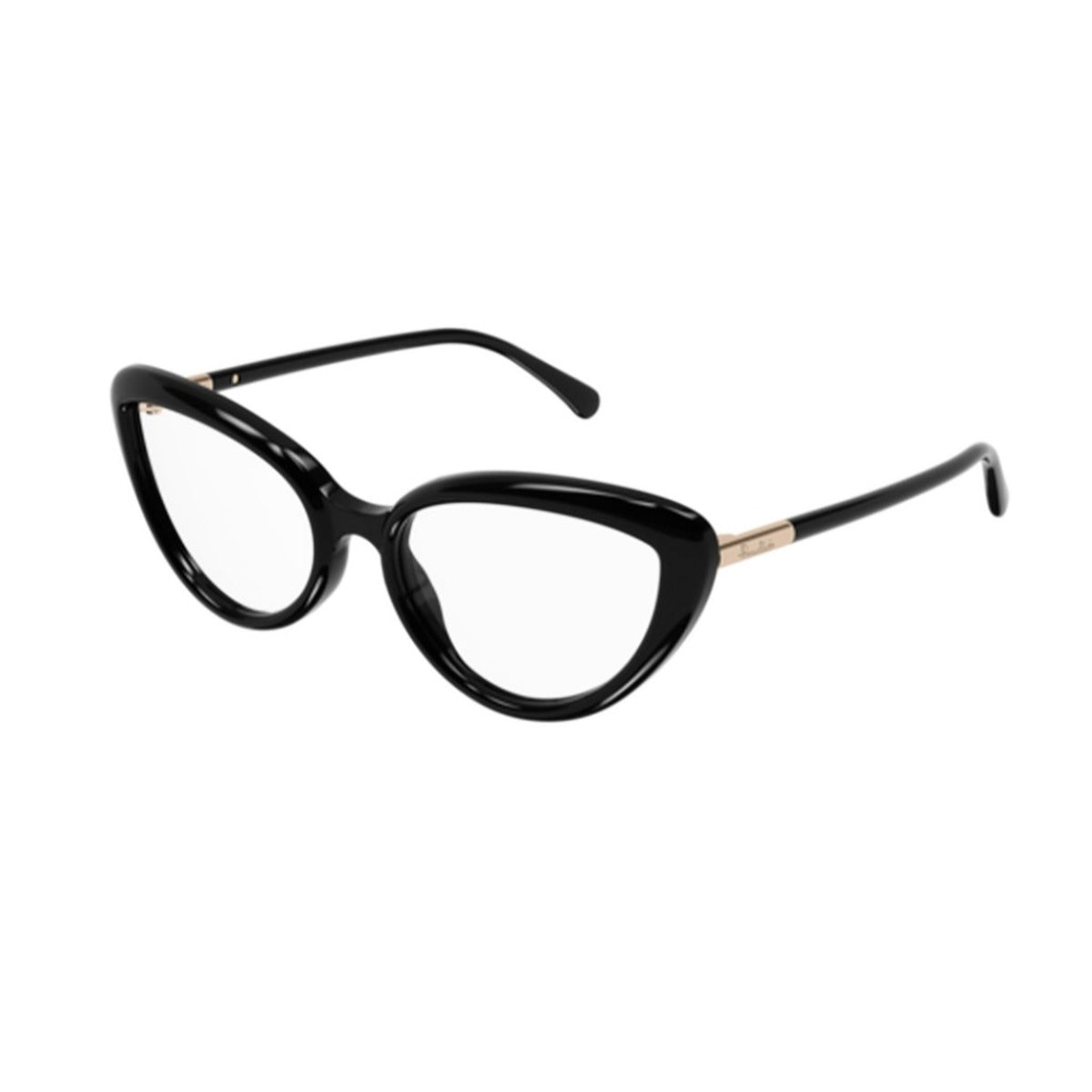 Pomellato Women's Sunglasses Spring Summer 2022 Black Transparent Demo Lens Demo Lens Shiny PM0112O 001
