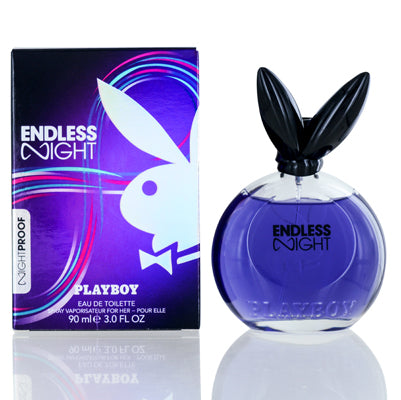 Playboy Endless Night  Edt Spray 3.0 Oz (90 Ml) For Women   