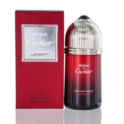 Pasha Edition Noire Sport Cartier Edt Spray No Cap Tester 3.3 Oz (100 Ml) For Men PF000082