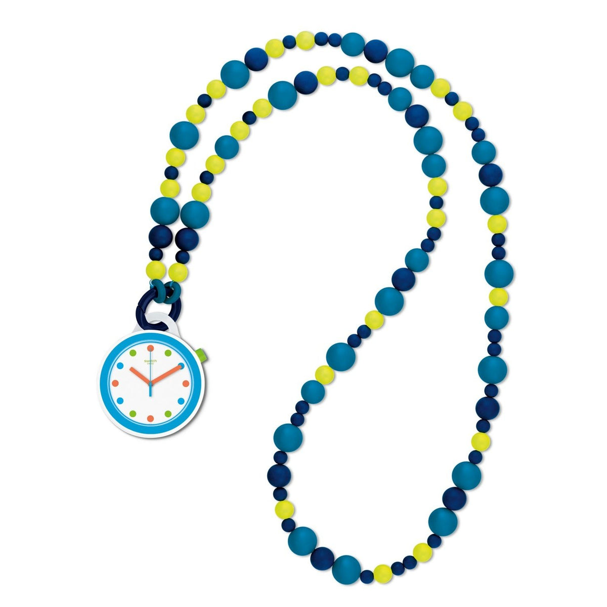 Swatch Women's PNW102N Two-Tone Plastic Watch