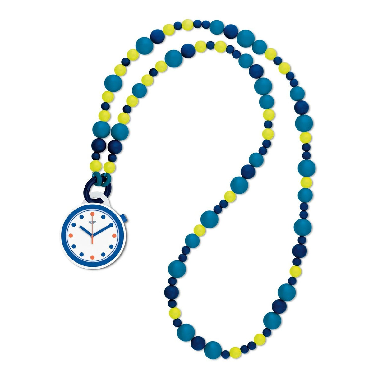 Swatch Women&#39;s PNW103N Two-Tone Plastic Watch