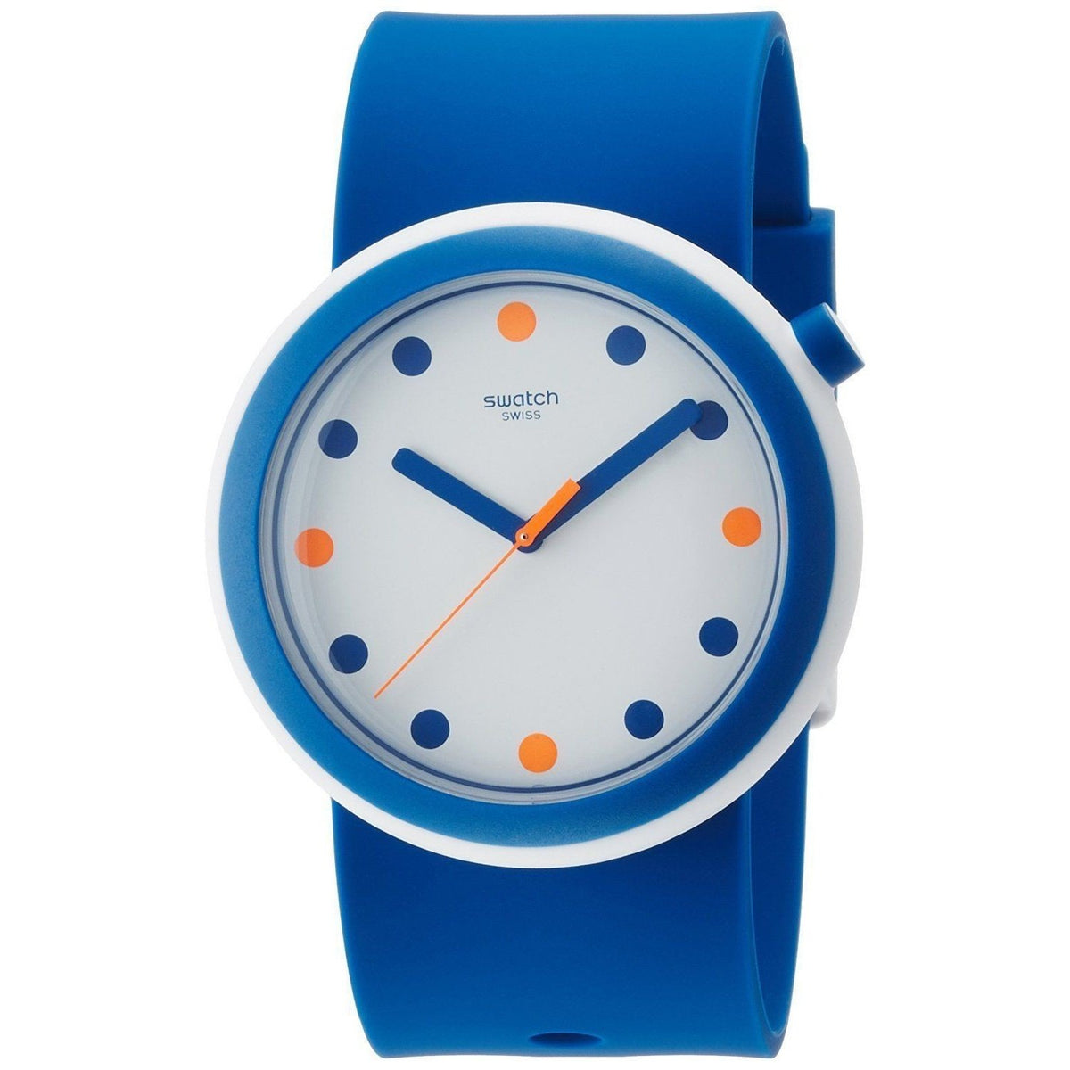 Swatch Unisex PNW103 Originals Blue Silicone Watch