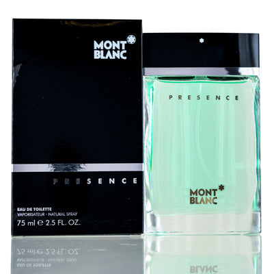 Presence For Men Mont Blanc Edt Spray 2.5 Oz For Men MB001A01