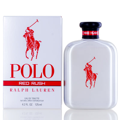 Polo Red Rush Ralph Lauren Edt Spray 4.2 Oz (125 Ml) For Men  