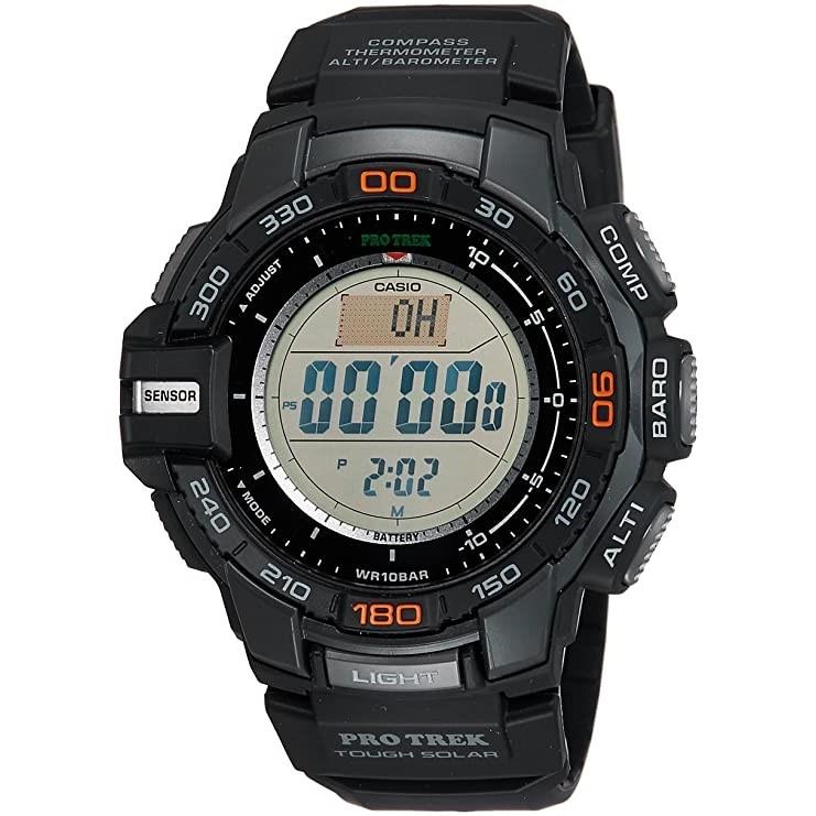 Casio Men's PRG270-1 Pro Trek Black Resin Watch