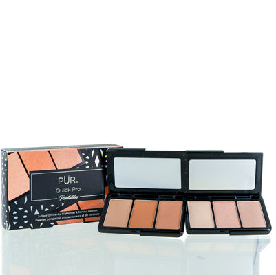 Pur Quick Pro Portable Sculpt & Glow Highlighter And Contour Palette Sl.Dmgd