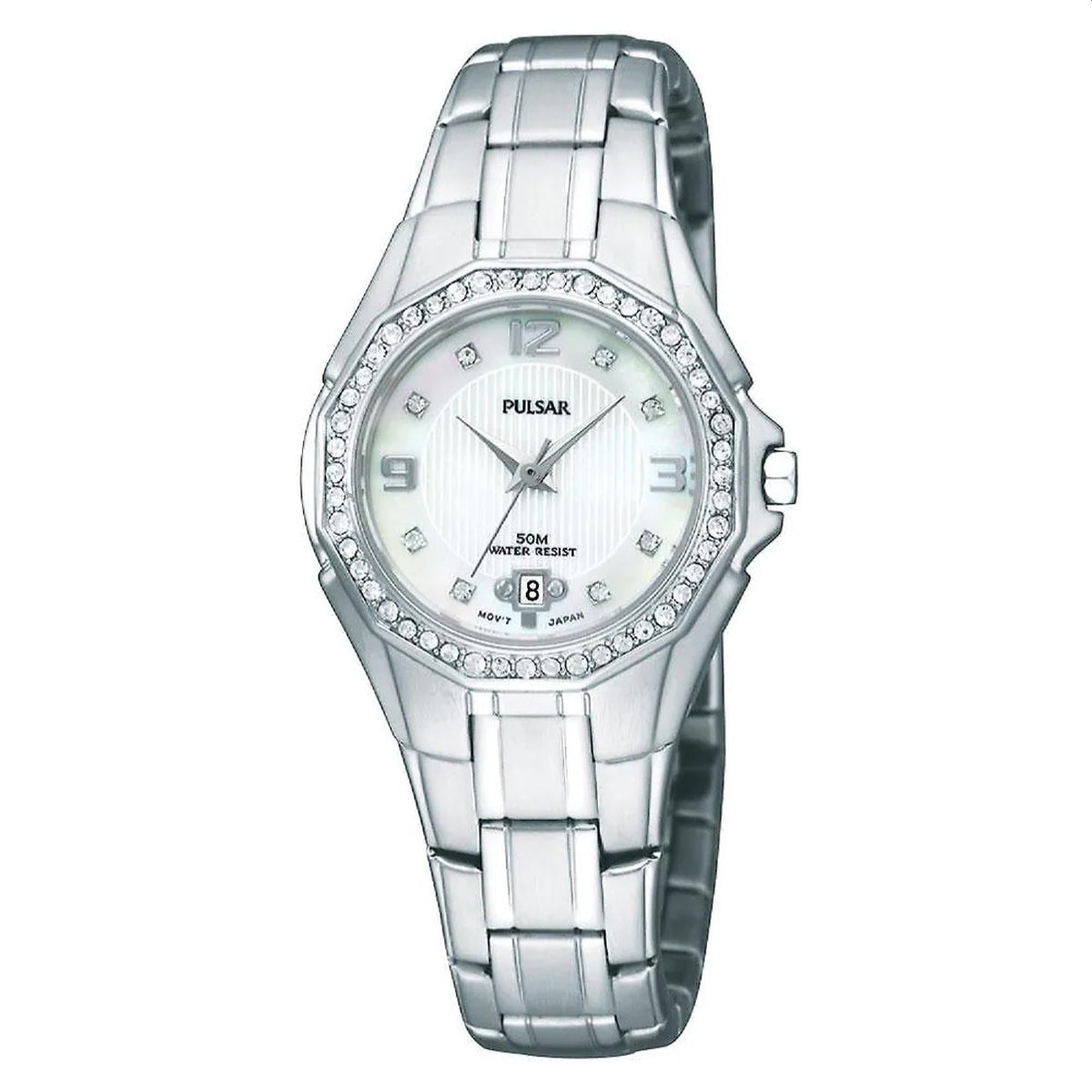 Pulsar Pulsar Women&#39;s PXT797 Silver Stainless Steel Watch