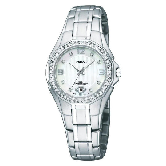 Pulsar Pulsar Women's PXT797 Silver Stainless Steel Watch