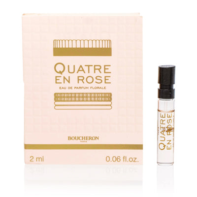 Quatre En Rose Boucheron Edp Spray Vial 0.06 Oz (2.0 Ml) For Women  BNO15P82