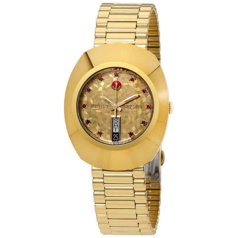 Rado Women&#39;s R12413653 Original Gold-Tone Stainless Steel Watch