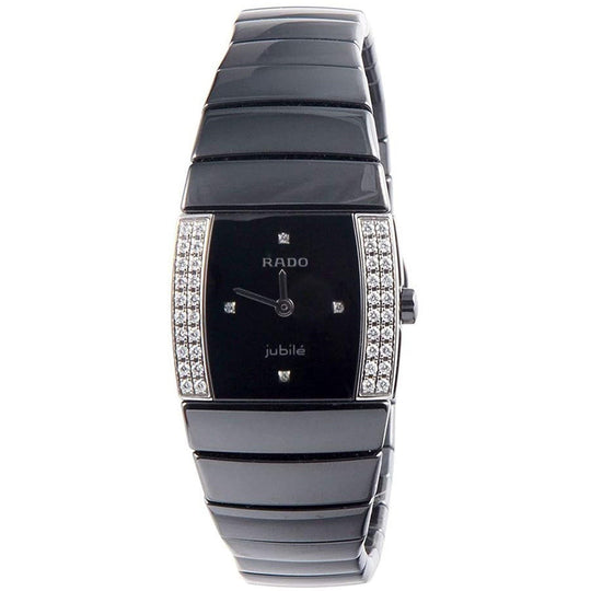 Rado Women's R13618712 Sintra Jubile Diamond Black Ceramic Watch