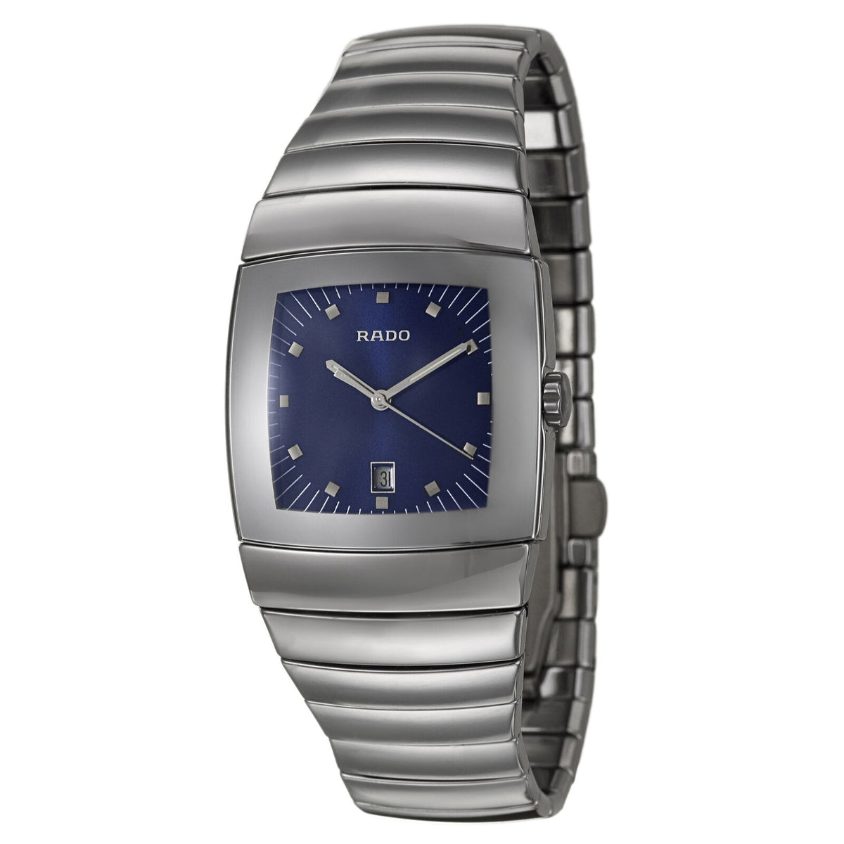 Rado Sintra Men&#39;s R13720202 Silver Ceramos (Hi-Tech Ceramic and Metal Composite) Watch