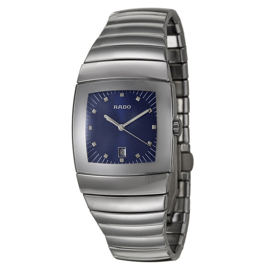 Rado Sintra Men's R13720202 Silver Ceramos (Hi-Tech Ceramic and Metal Composite) Watch