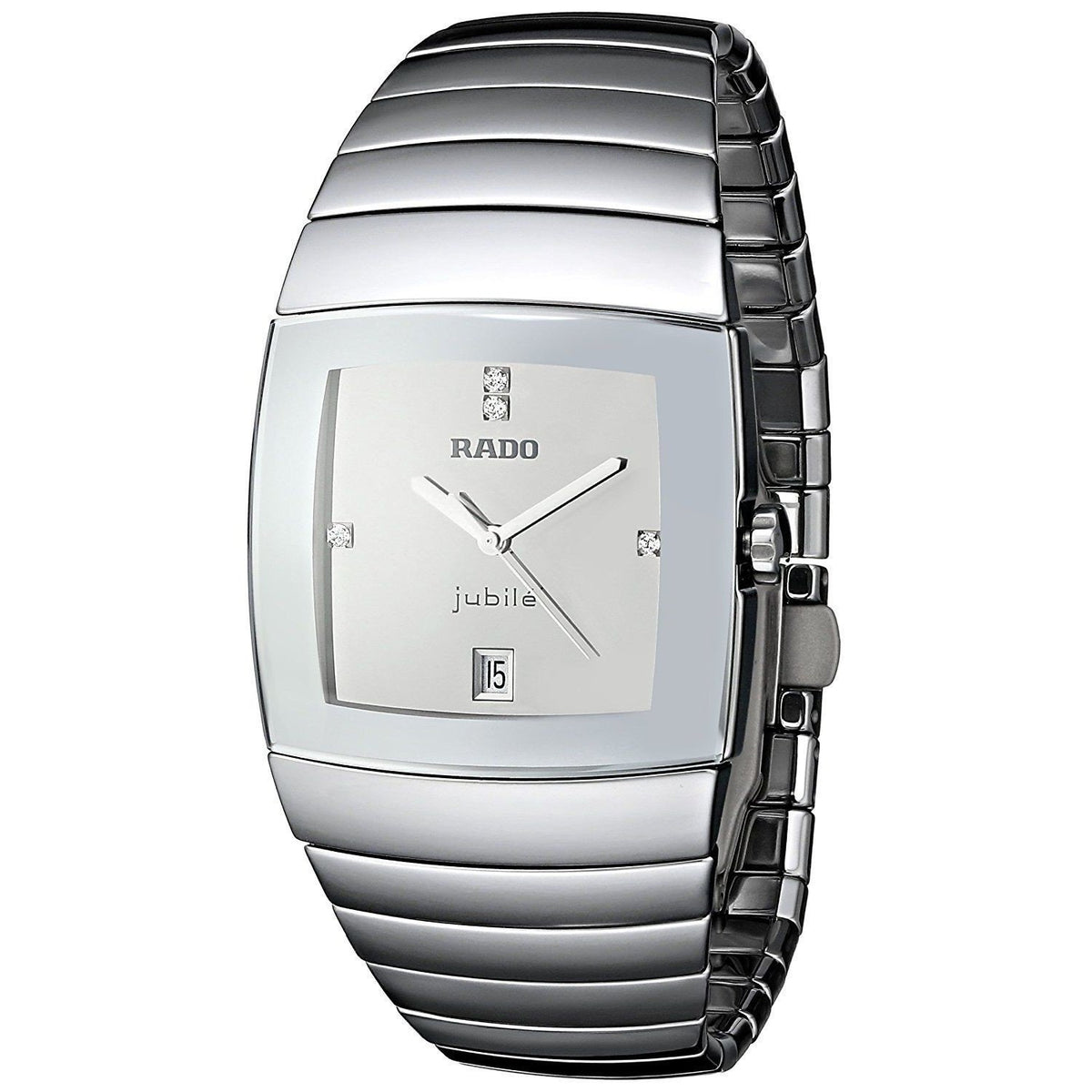Rado Men&#39;s R13720702 Sintra Diamond Ceramic Watch