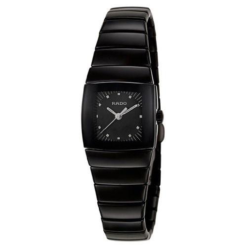 Rado Women&#39;s R13768162 Sintra Black Ceramic Watch