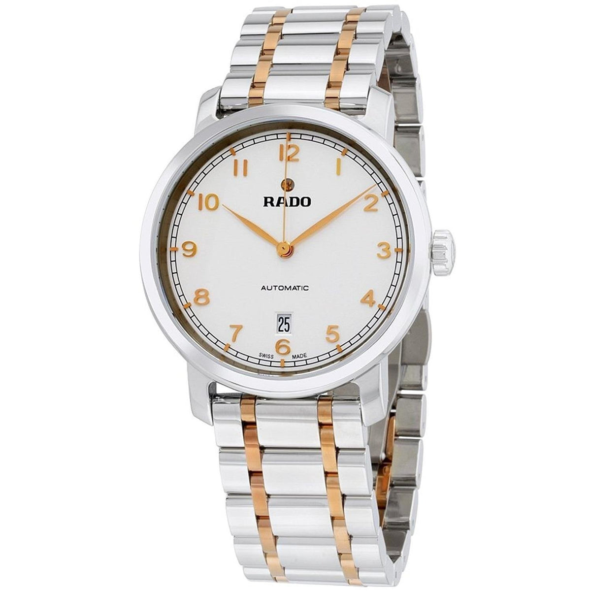 Rado Men&#39;s R14077133 Diamaster Two-Tone Stainless Steel Watch