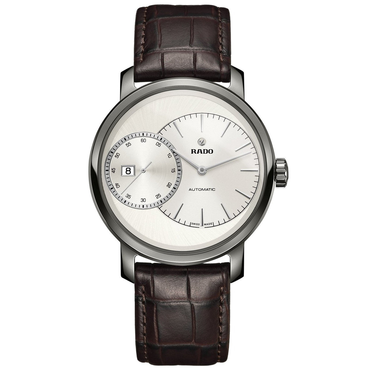 Rado Men's R14129106 Diamaster Brown Leather Watch