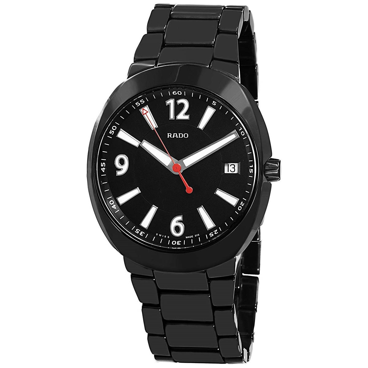 Rado Men&#39;s R15517152 D Star Black Ceramic Watch