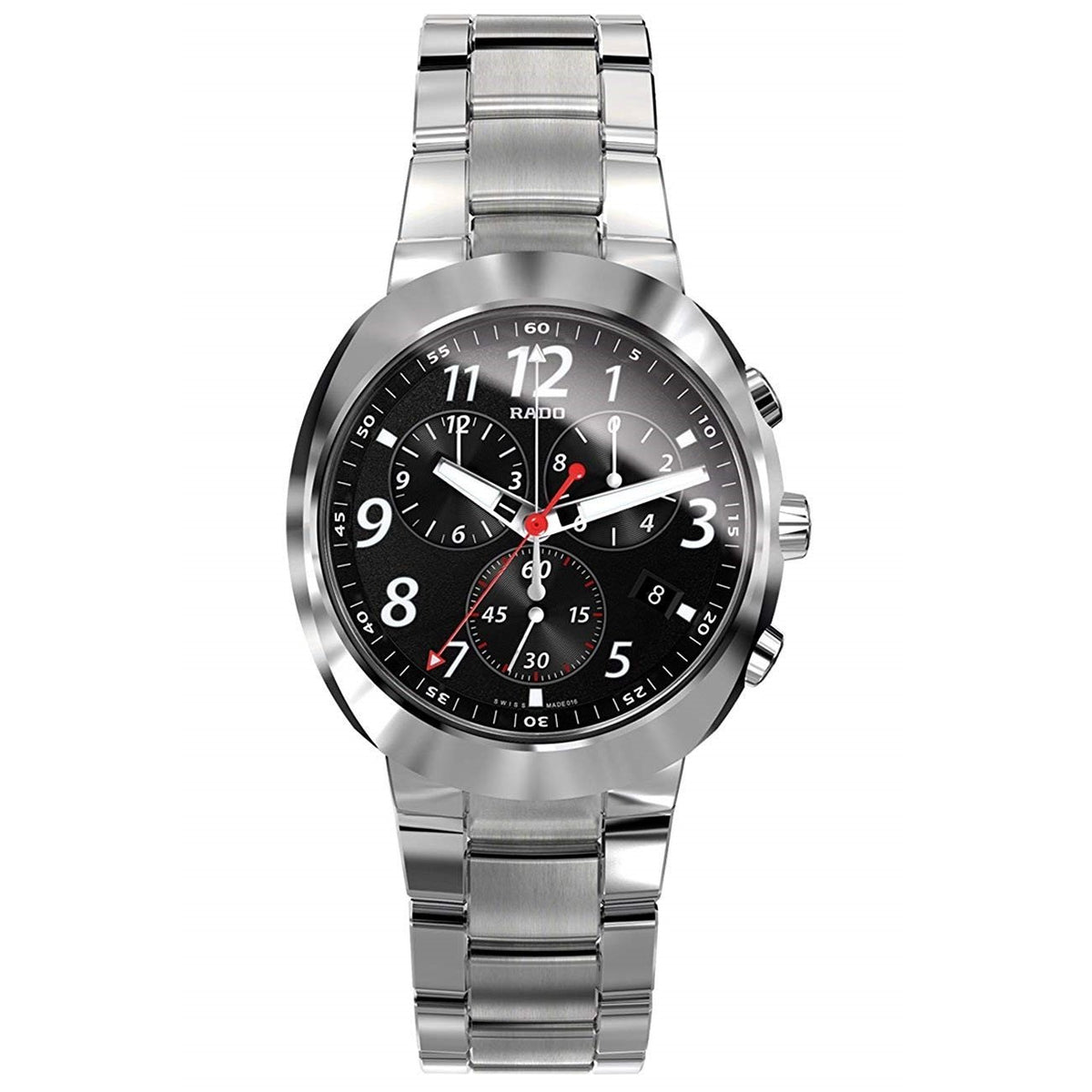 Rado Men&#39;s R15937163 D Star Chronograph Stainless Steel Watch