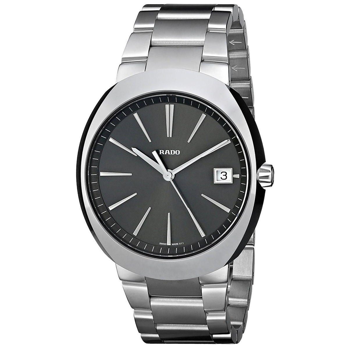 Rado Men&#39;s R15943113 D Star Stainless Steel Watch