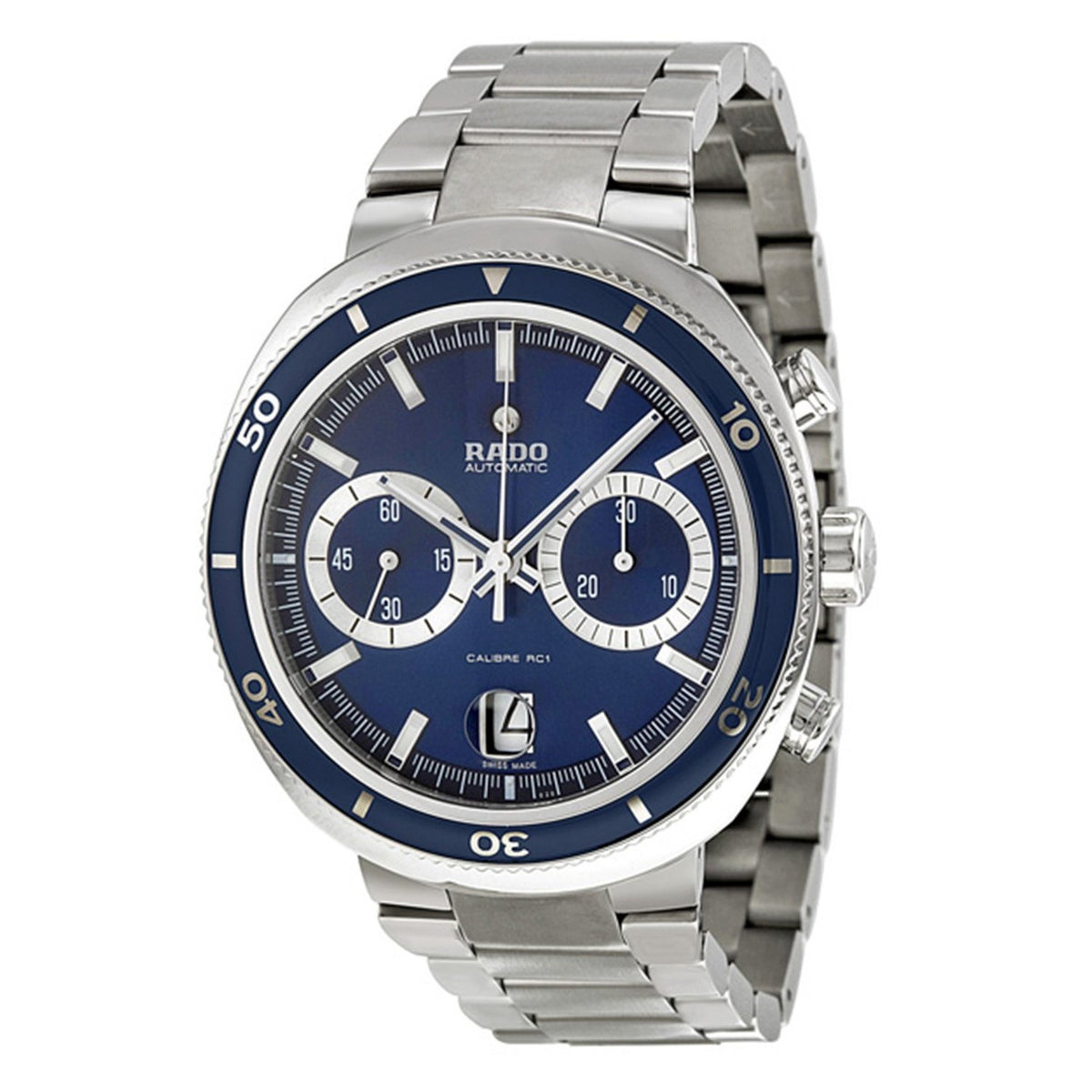 Rado Men&#39;s R15966203 D Star Chronograph Stainless Steel Watch