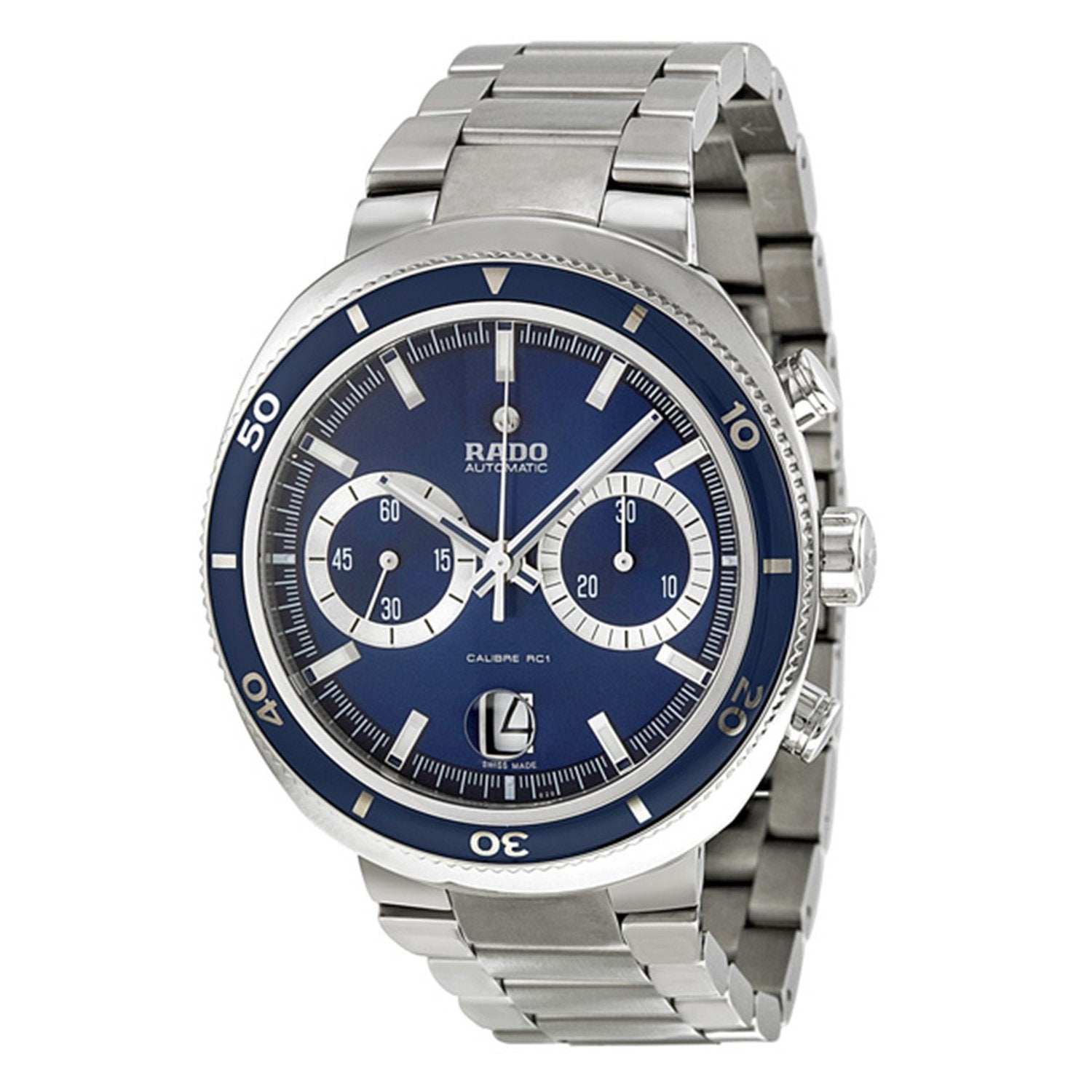 Rado Men s R15966203 D Star Chronograph Stainless Steel Watch Bezali