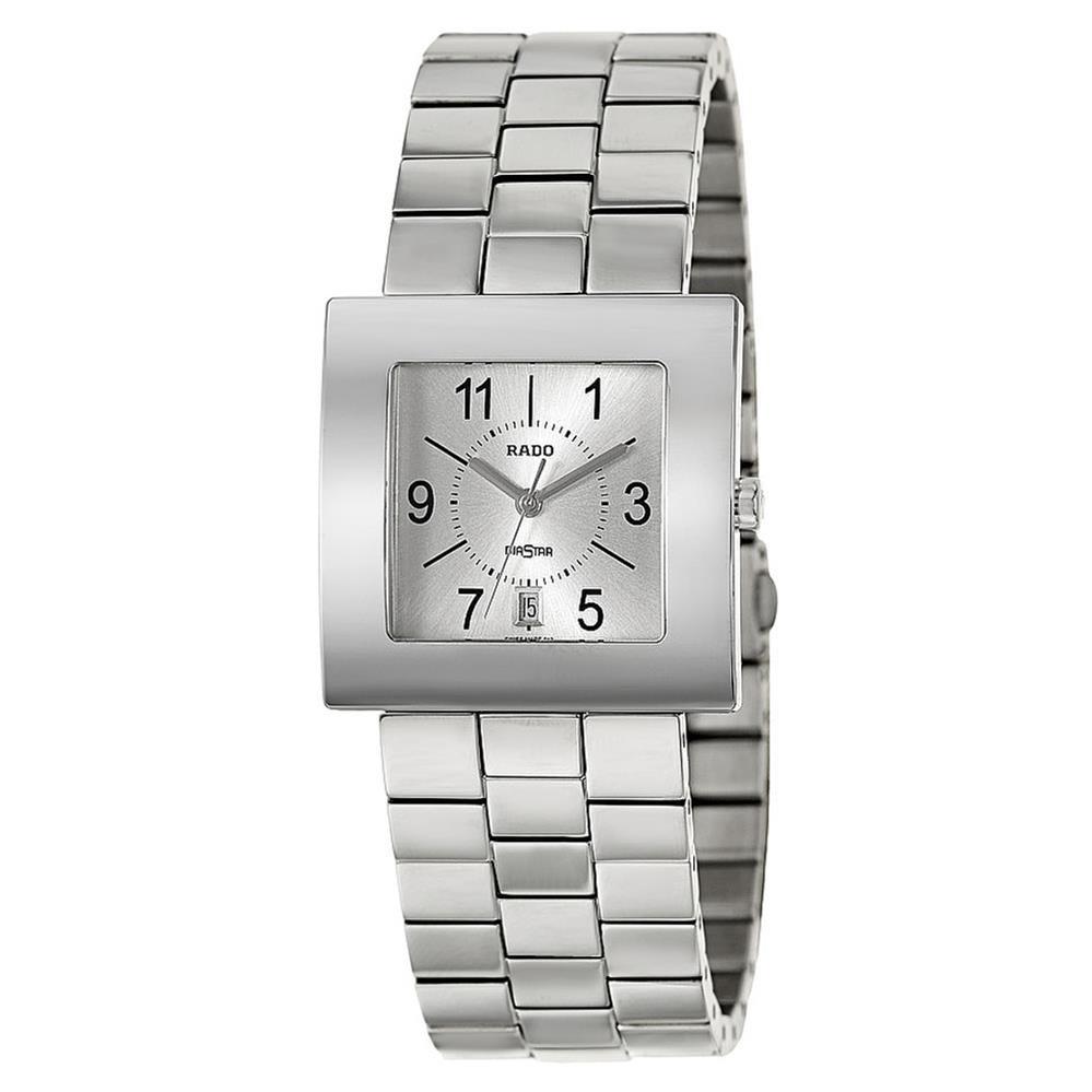 Rado Men&#39;s R18681133 Diastar Stainless Steel Watch