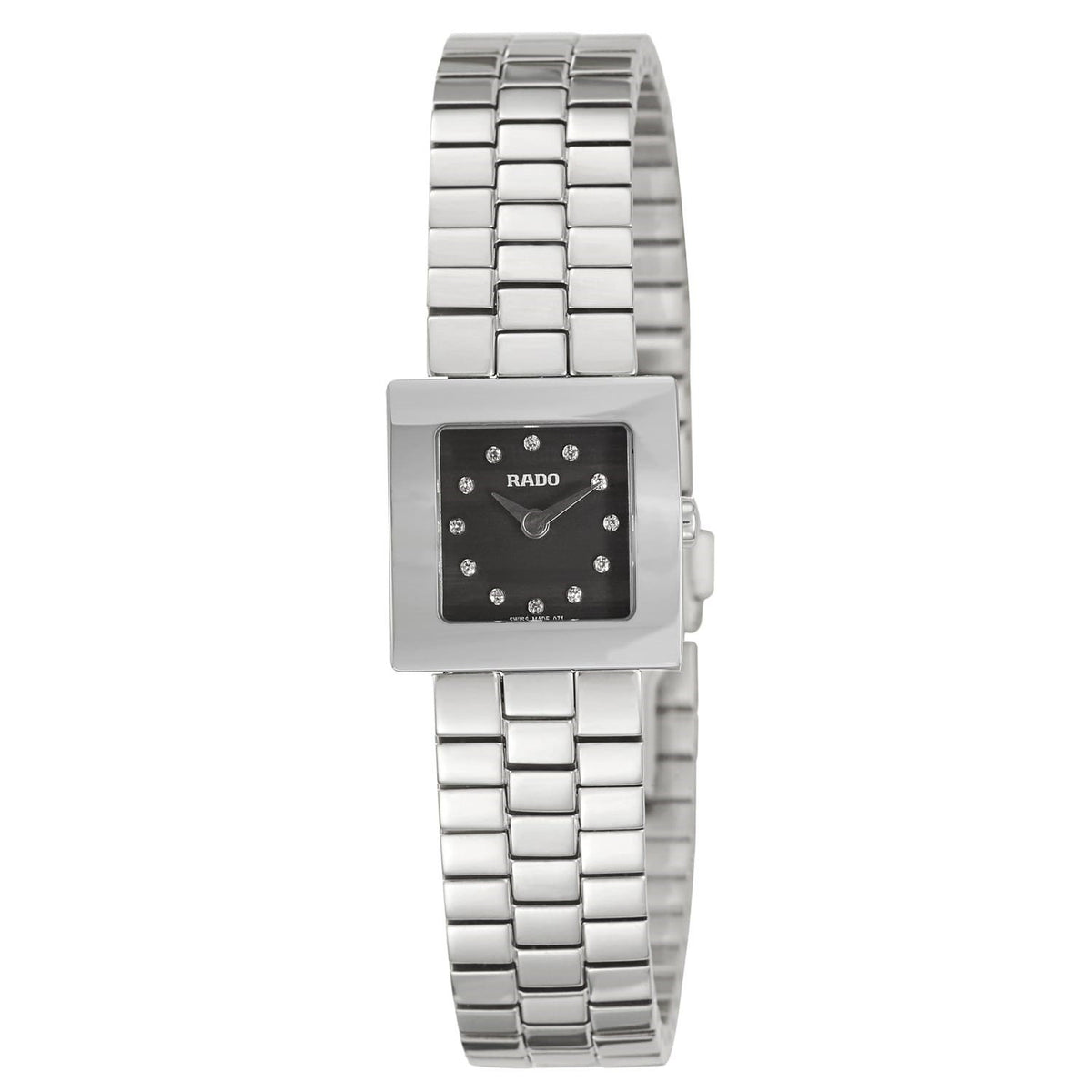Rado Women&#39;s R18682713 Diastar Diamond Stainless Steel Watch