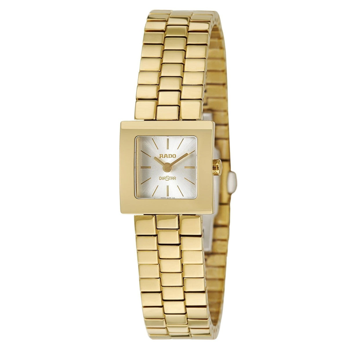 Rado Women's R18987103 Diastar Gold-Tone Stainless Steel Watch