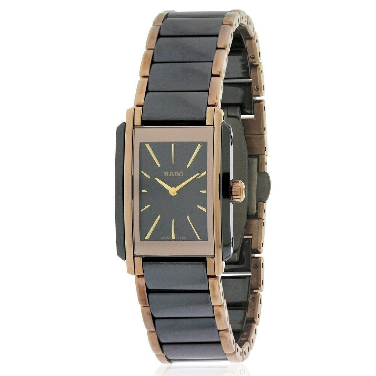 Rado Women&#39;s R20225152 Integral Two-Tone Stainless Steel and Ceramic Watch