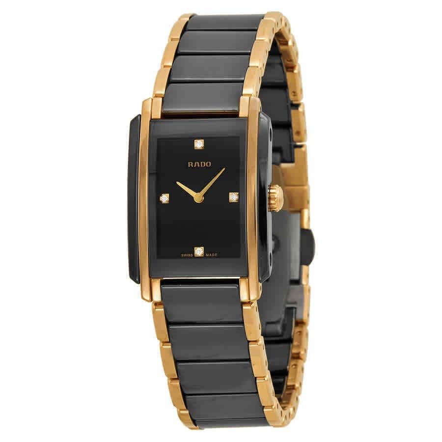 Rado Women&#39;s R20612712 Integral Jubile Two-Tone Stainless Steel and Ceramic Watch