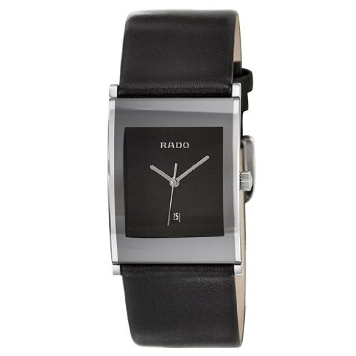 Rado Men&#39;s R20784165 Integral  Black Leather Watch