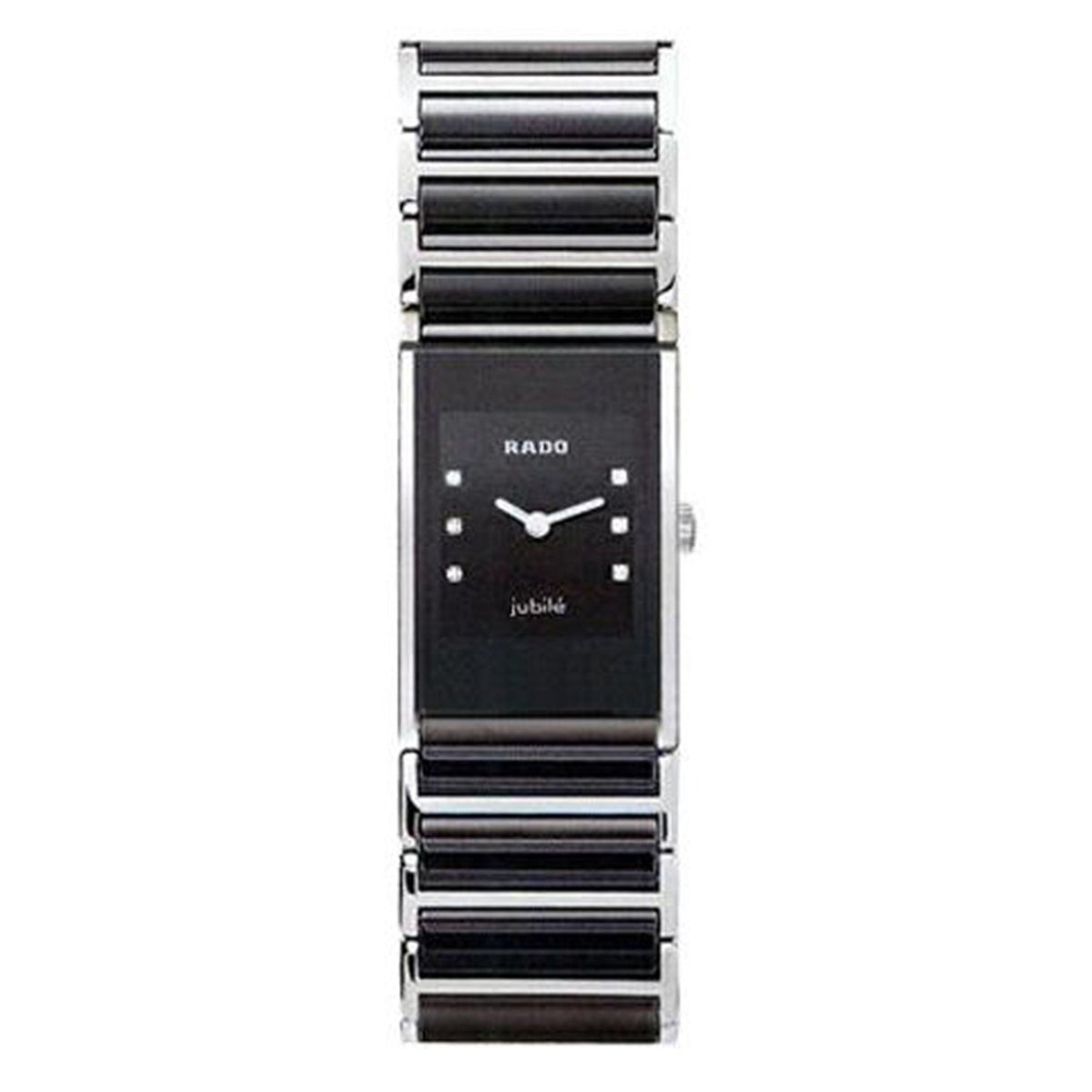 Rado Women&#39;s R20786752 Integral Diamond Two-Tone Ceramic Watch