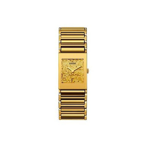 Rado Women's R20791252 Integral Gold-Tone Stainless Steel Watch