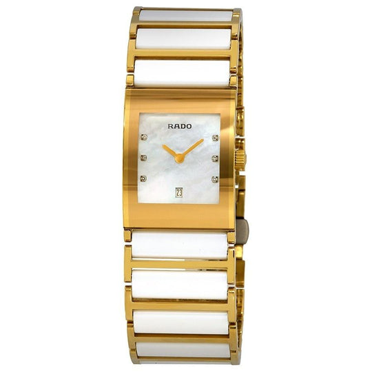 Rado Women's R20792901 Integral Diamond Two-Tone Stainless Steel and Ceramic Watch