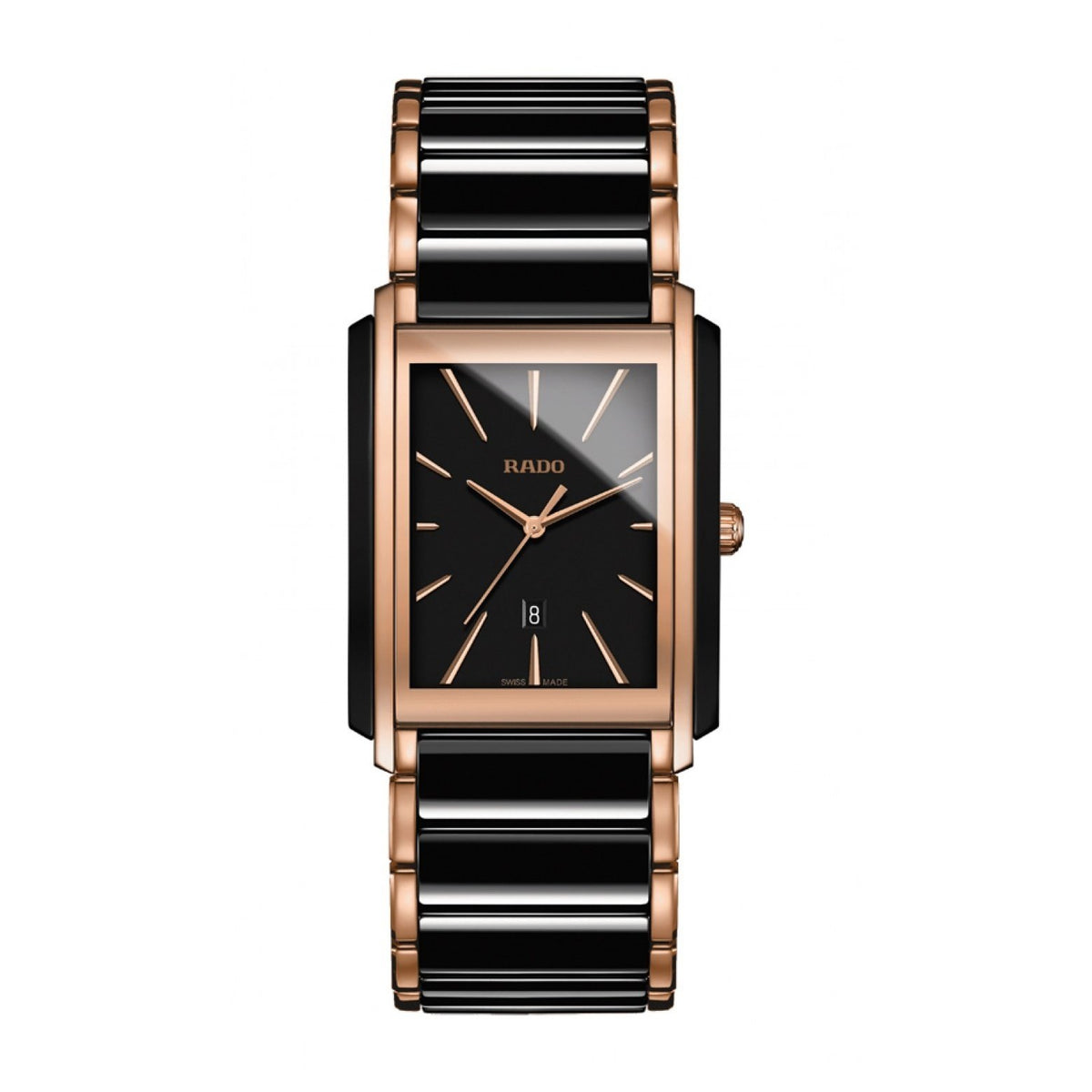 Rado Men's R20962152 Integral L Two-Tone Stainless Steel and Ceramic Watch