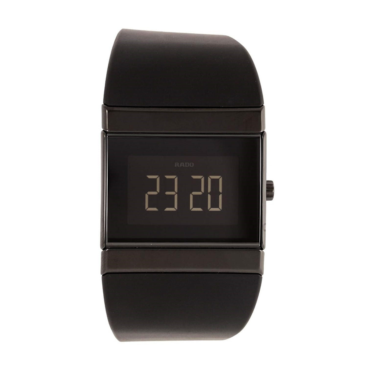 Rado Men&#39;s R21926159 Ceramica Black Rubber Watch