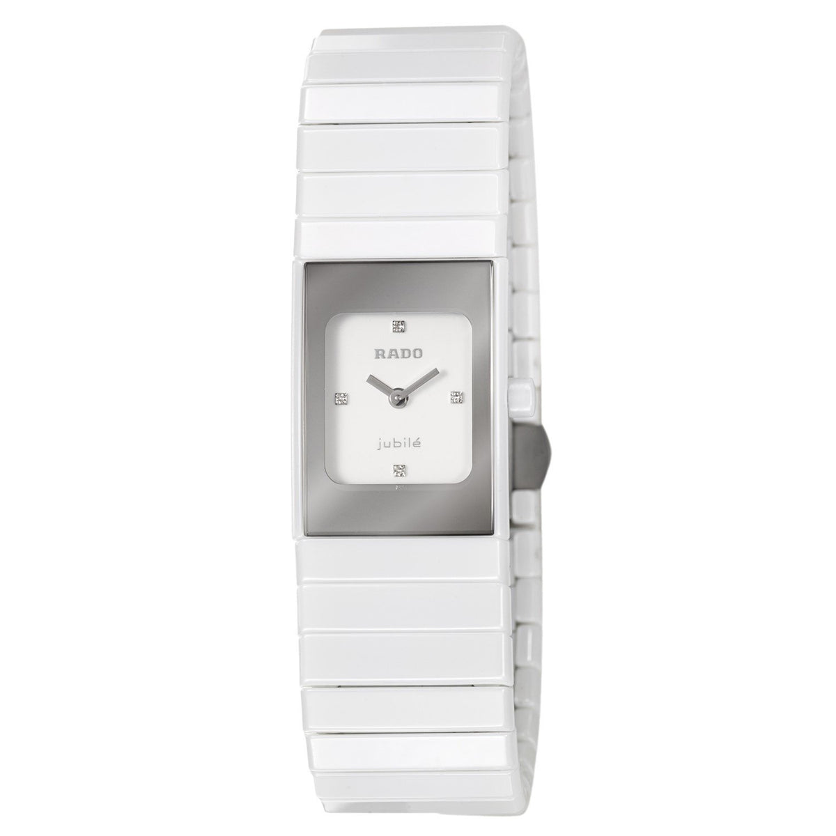Rado Women&#39;s R21983702 Ceramica White Ceramic Watch
