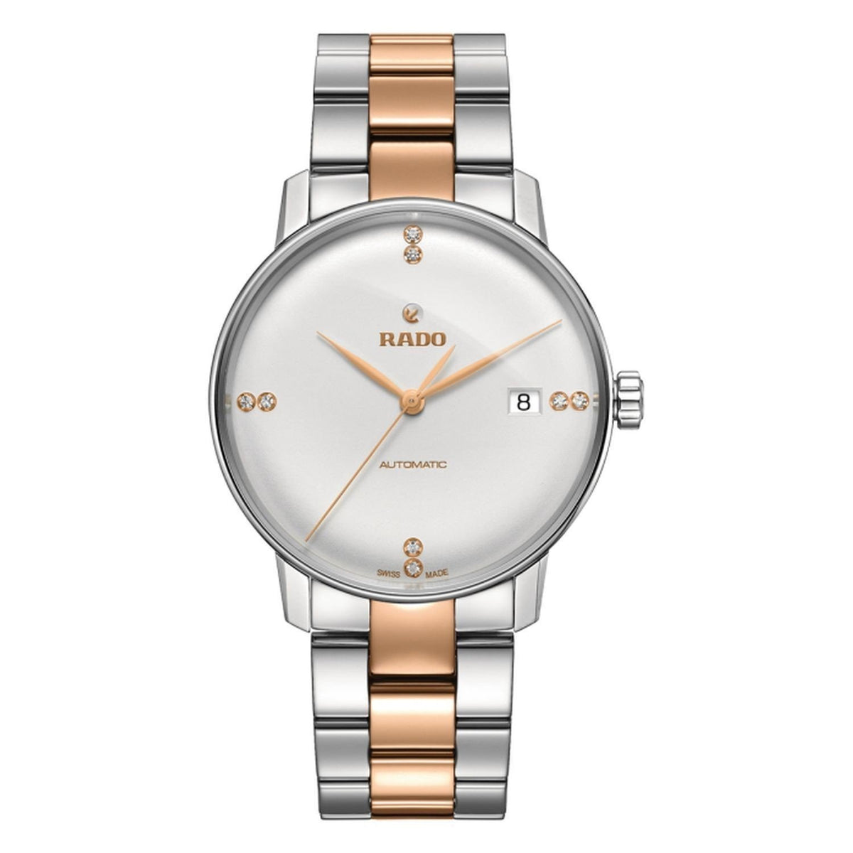 Rado Men's R22860722 Coupole Diamond Two-Tone Stainless Steel Watch