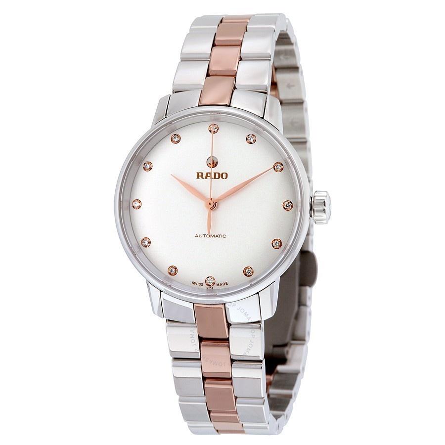 Rado Women&#39;s R22862742 Coupole Classic Two-Tone Stainless Steel Watch
